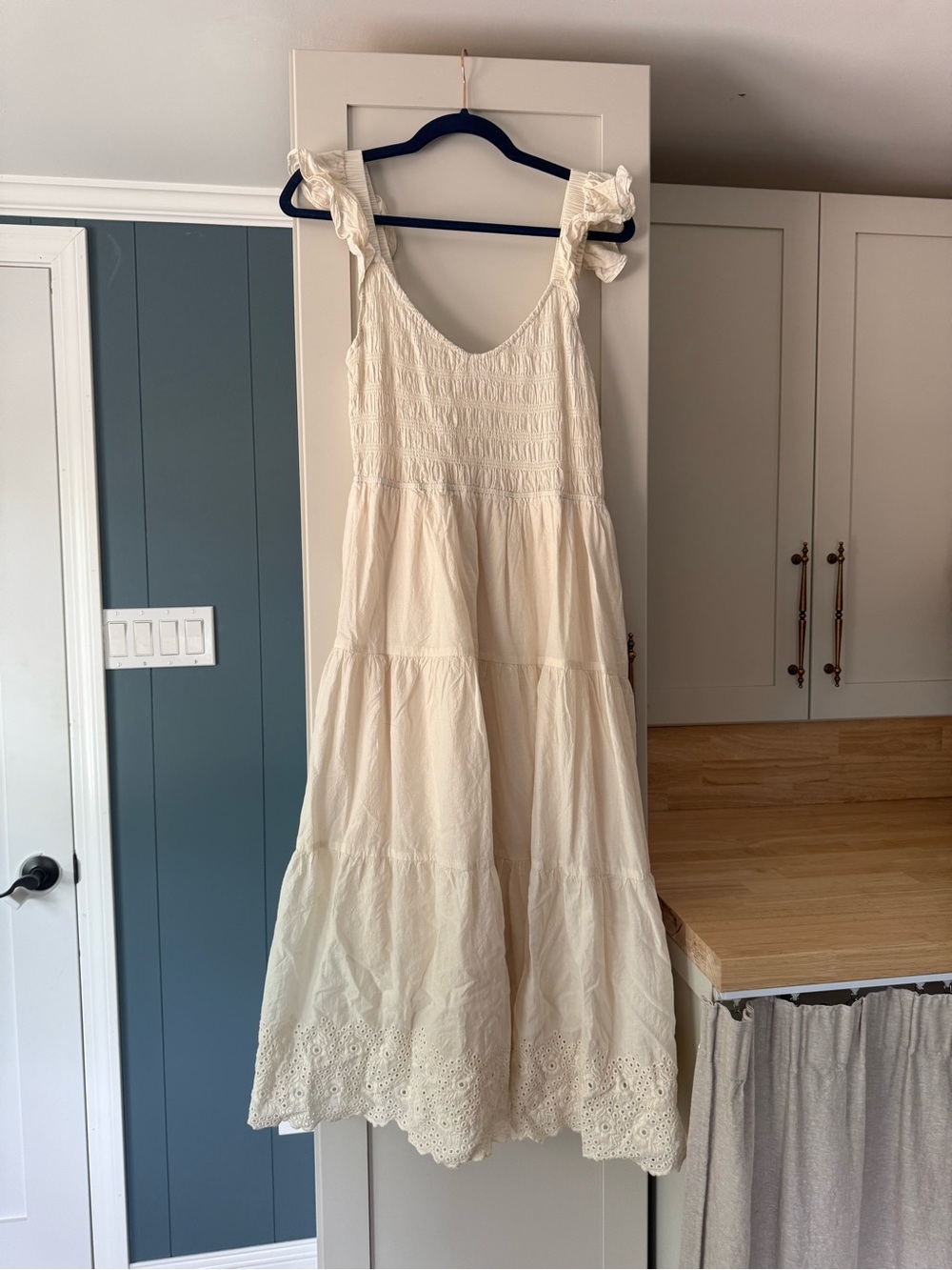 ASTR the label cotton eyelet dress